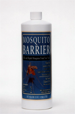 Quart-sized bottle of Mosquito Barrier